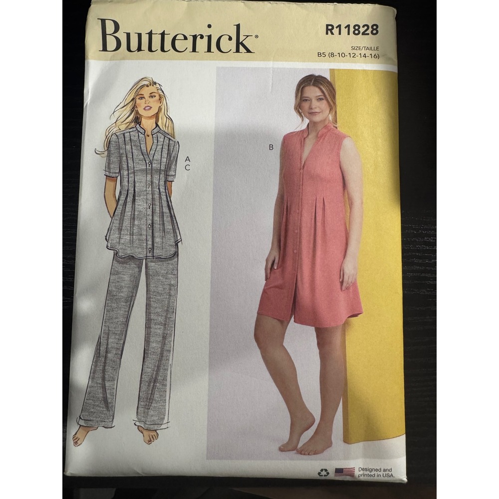 Butterick R11828 Sewing Pattern Misses Sz 8-16 Multi Lounge Set New DIY Knit